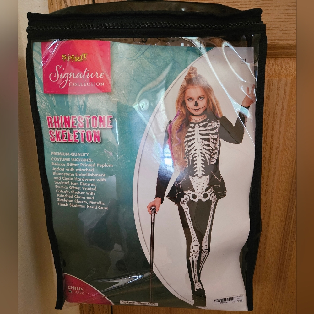 Rhinestone Skeleton Costume